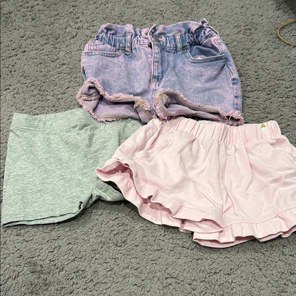 Baby Gap Stylish Kids Denim and Cotton Shorts Bundle